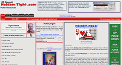 Desktop Screenshot of holdemtight.com